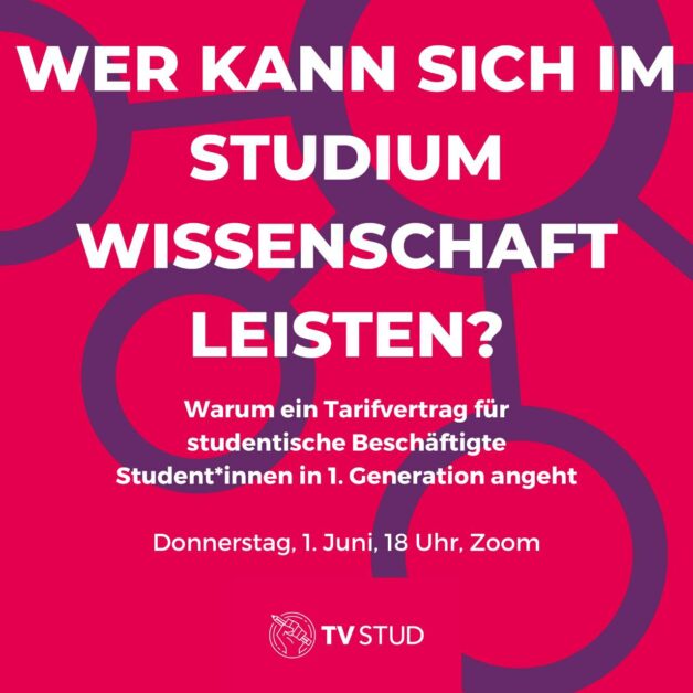 Wer kann sich im Studium Wissenschaft leisten?