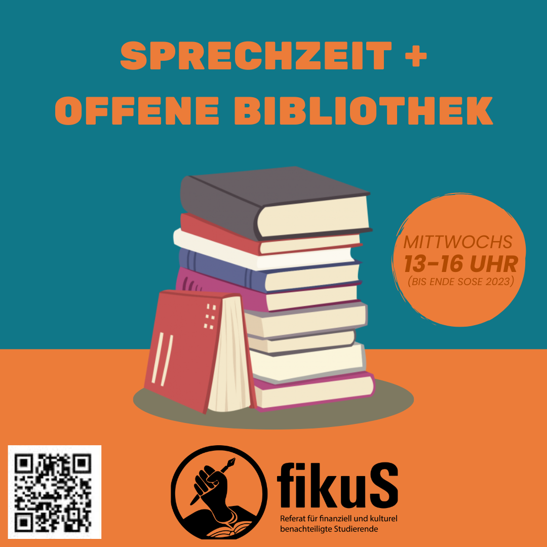 Sprechzeit und offene Bibliothek