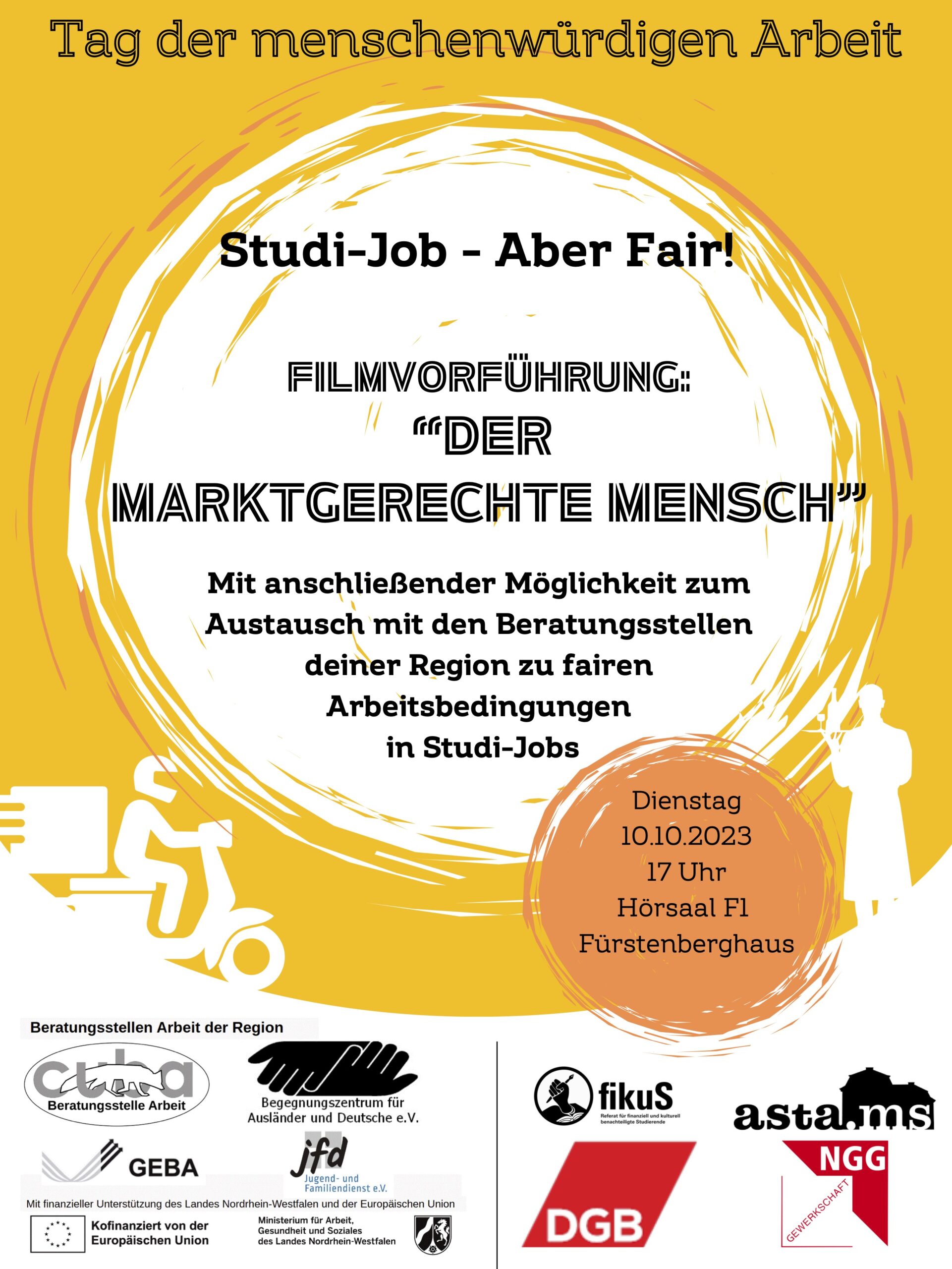 Filmvorführung: “Der Marktgerechte Mensch” + anschließendes Info-Café